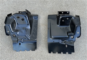 1970 - 1973 Camaro Firewall and Body Mount Brackets Set, Lower Panels to Subframe Mounting, Pair