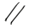 1970 - 1981 Camaro Radiator Support Bars, Fender to Radiator, Black, OE Style, Pair