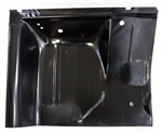 1967 - 1969 Camaro LH Under Rear Seat Section Floor Panel Repair Pan