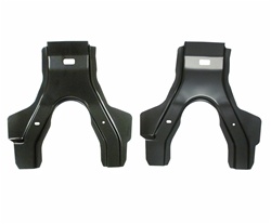 1967 - 1969 Camaro Rear Seat Divider Back Support Braces, Coupe, Pair
