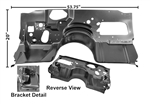 1978 - 1981 Camaro Firewall Assembly, for Cars without Air Conditioning