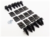 1970 - 1973 Camaro Front Spoiler Hardware Set with Bolts, Clip Nuts and Screws