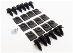 1970 - 1973 Camaro Front Spoiler Hardware Set with Bolts, Clip Nuts and Screws