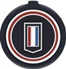 image of 1970 - 1981 Camaro 4-Bar Steering Wheel Horn Cap Button Emblem Only, Shield Badge, 332649