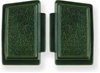 1969 Horn Buttons Set, Standard, Dark Green, Pair LH and RH