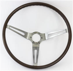 1967 - 1968 Camaro Walnut Woodgrain Steering Wheel, Original GM Used