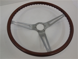 1969 Camaro Rosewood Steering Wheel, Mint GM Original Used