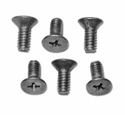 Camaro Steering Wheel Mounting Hub Screws Set, Wood or Cushion Grip, 6 Pieces