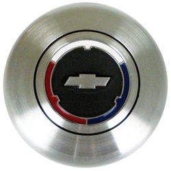 1967 - 1969 Camaro Horn Cap with Bowtie Emblem for Wood or Comfort Grip Steering Wheel, PREMIUM QUALITY