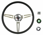 1967 - 1989 Camaro NK1 Large Comfort Grip Steering Wheel Kit, Black