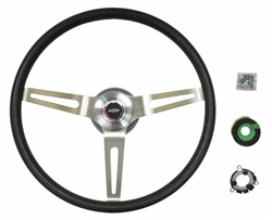 1967 - 1989 Camaro NK1 Large Comfort Grip Steering Wheel Kit, Black