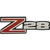 1970 - 1973 Camaro Rear Spoiler Z28 Decal