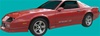 1985 - 1987 Camaro IROC-Z Decal Kit with Pre-Molded Lower Body Stripes Set, Choose Color | Camaro Central