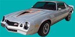 1978 Camaro Z28 Decal Stripe Set, Complete Choose Color