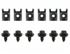 1967 - 1981 Camaro Rear Leaf Spring Cup Bracket Mounting J-Nuts and Bolts Hardware Set Cup, 12 Pieces