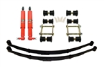 1967 - 1969 Camaro DSE Rear Speed Kit 1 Suspension Kit with Leaf Springs, Koni Classic Rear Shocks, and Heavy Duty Shackle Kit, Choose 2 or 3 Inch Drop