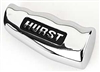 HURST T Handle Shifter Knob with Vintage Logo, Chrome Plated