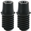1993 - 2002 Camaro Side Hood Adjust Rubber Bumper Stoppers, Tall Cap, Pair
