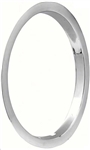 1970 - 1981 Camaro 15 x 7 Wheel Trim Ring, Z28 Style Brushed Stainless Steel Finish, Each