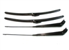 1967 - 1969 Camaro Windshield Wiper Arms and Blades Kit for Coupes, Custom Black Finish