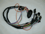 1968 Camaro Console Wiring Harness, Manual Transmisison with Factory Gauges