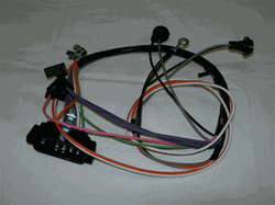 1970 - 1972 Camaro Console Wiring Harness, for Automatic Transmissions