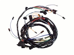 1967 Front Light Wiring Harness, V8 with Factory Gauges, with Rally Sport
