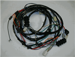 1967 Camaro Rally Sport Front Head Light Wiring Harness, V8 with Warning Lights, Internal Regulator Driver Side Mounted Alternator