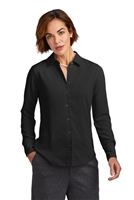 Brooks BrothersÂ® Womenâ€™s Full-Button Satin Blouse