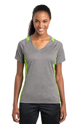 Sport-Tek Heather Colorblock Contender Tee