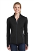 Sport-Tek Ladies Sport-Wick Stretch Contrast Full-Zip Jacket