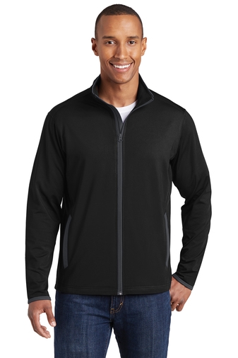 ST853 Sport-TekÂ® Sport-WickÂ® Stretch Contrast Full-Zip Jacket