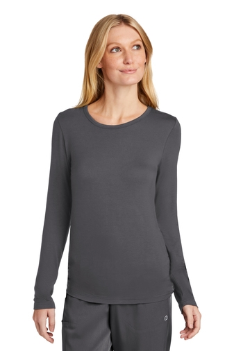 WonderWink Womenâ€™s Long Sleeve Layer Tee