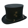 Conner Hats - Australian Wool SteamPunk Top Hat