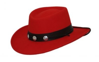 Parati Hats- Red Gambler