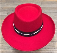 Parati Hats - Red Gambler