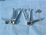 Chrome Passenger Peg Set Service