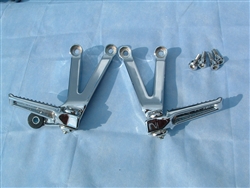 Chrome Passenger Peg Set Service