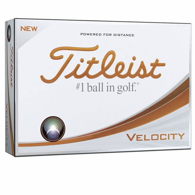 16-236 TitleistÂ® Velocity Golf Ball Std Serv