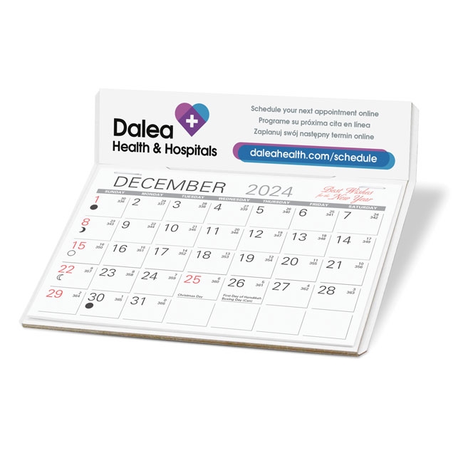 17-101 4-Color Digital Desk Calendar