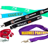 30-9843 Polyester Lanyard 1"