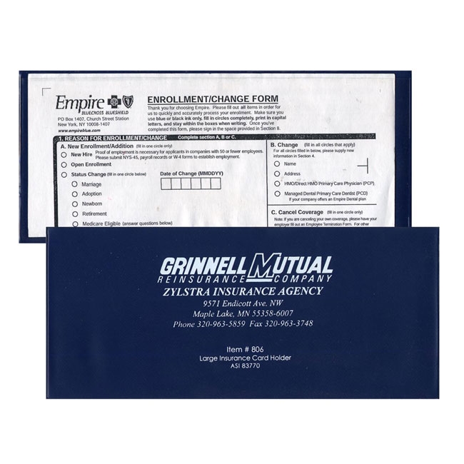 50-991 Large Insurance Card Holder