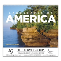 61-801 Landscapes of America Wall Calendar