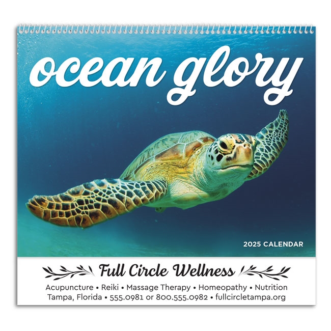 61-817 Ocean Glory Wall Calendar
