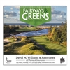 61-829 Fairways and Greens Wall Calendar