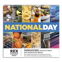 61-832 National Day Wall Calendar