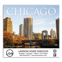 61-876 Chicago Wall Calendar