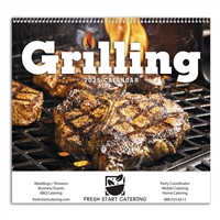 61-862 Grilling Wall Calendar