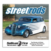 61-883 Street Rods Wall Calendar