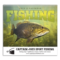 61-899 Fishing Wall Calendar